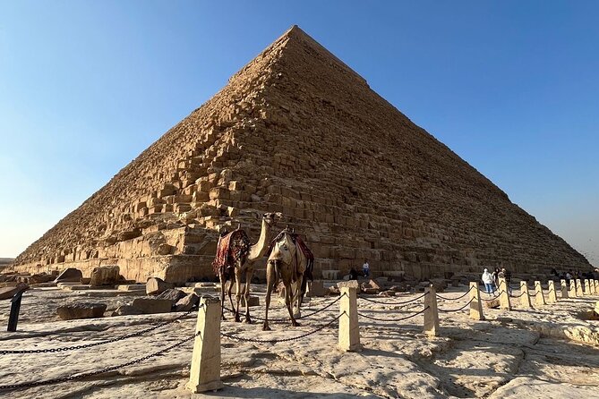 Giza Pyramids & Sphinx &Memphis & Saqqara Private Day Tour - Inclusions