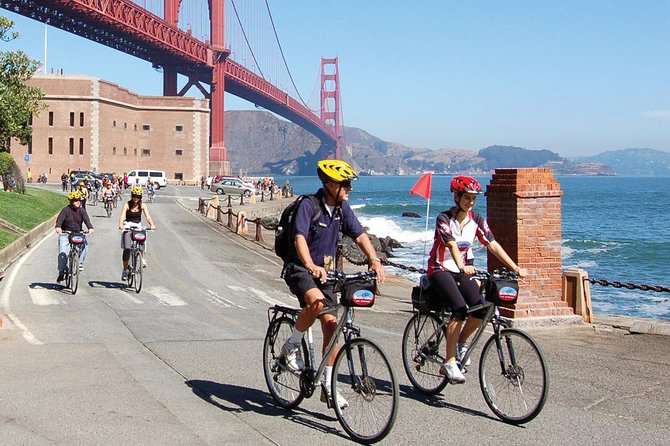 Golden Gate Bridge Guided Bicycle or E-Bike Tour From San Francisco to Sausalito - Itinerary Highlights