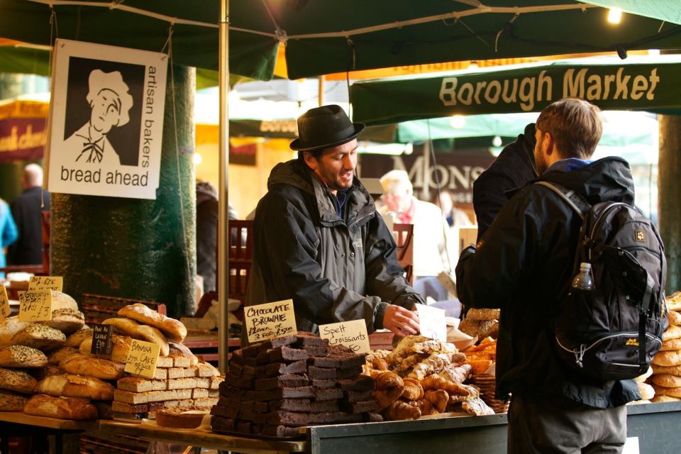 Great British Food Tour: South Bank and Borough Market - Locations Visited