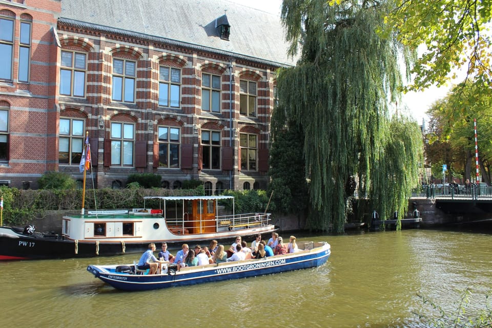 Groningen: Open Boat City Canal Cruise - Pricing and Booking