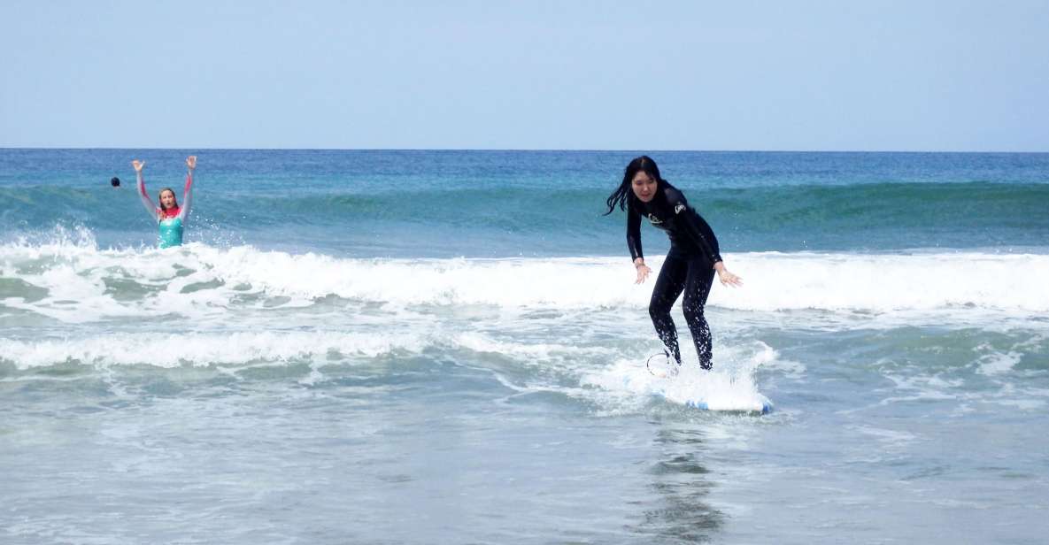 Group Surf Lesson for 5 Persons - Lesson Duration