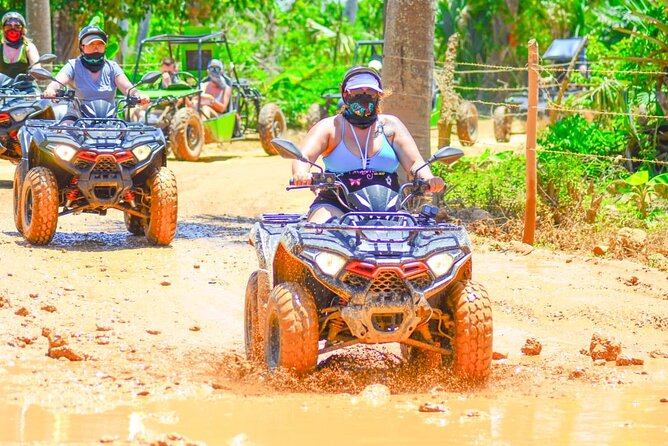 Guided Tour in Four Wheels (ATV) by Macao Beach, Taíno Cave and Typical House - Exploring Macao Beach