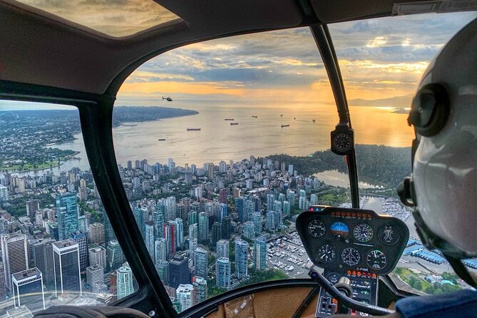 Helicopter Tour of Vancouver City (Depart YPK) - Tour Inclusions