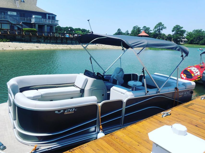 Hilton Head Island: Pontoon Boat Rental - Cruising Broad Creek