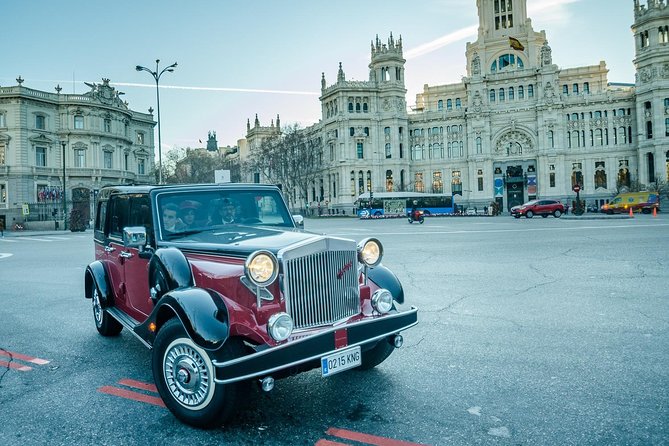 Historic and Modern Madrid by Classic Car Private Tour - Booking Information