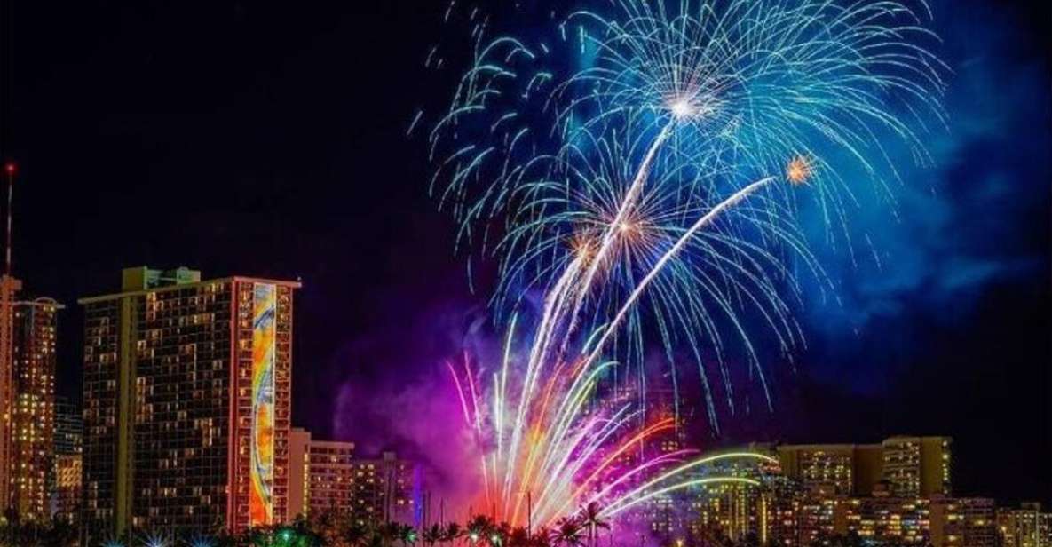 Honolulu: Waikiki Fireworks Catamaran Cruise - Pricing and Reservations