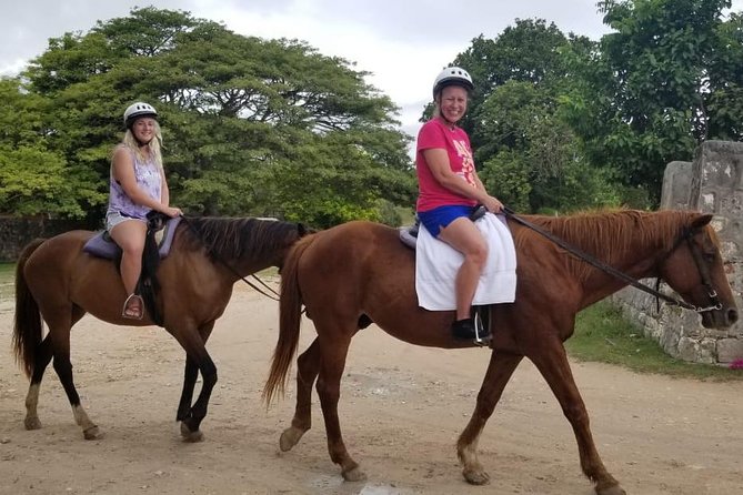 Horseback Ride N Swim and Green Grotto Adventure Tour From Falmouth - Tour Inclusions