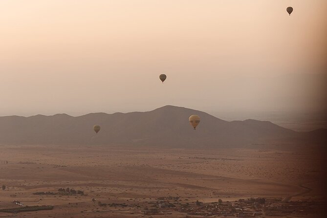 Hot Air Balloon Flight Over Marrakech With Traditional Breakfast - Transportation Details