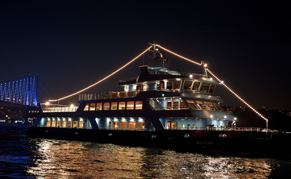 Istanbul: Bosphorus Dinner Cruise and Turkish Night Show - Cruise Details