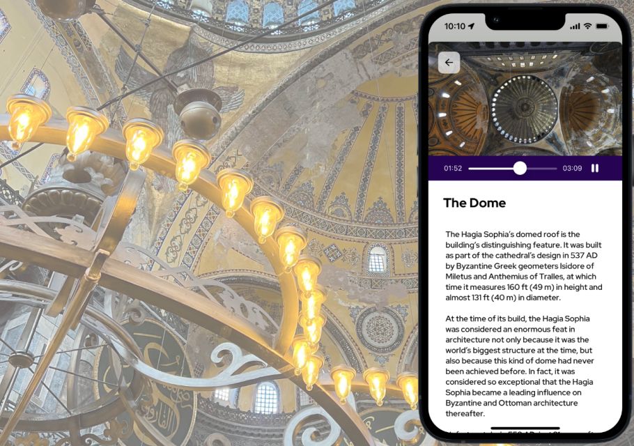 Istanbul: Hagia Sophia Exclusive Digital Audio Guided Tour - Hagia Sophia History