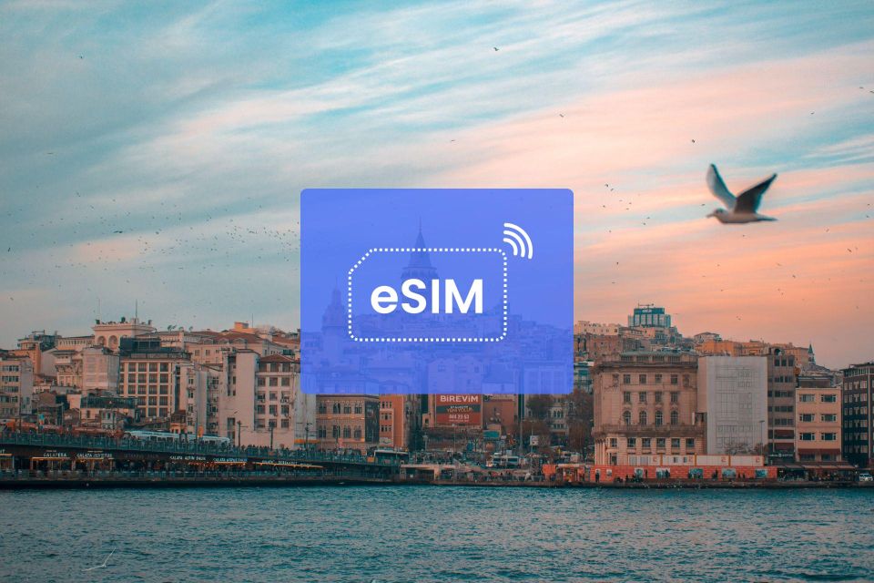 Istanbul: Turkey and Europe Esim Roaming Mobile Data - Whats Included