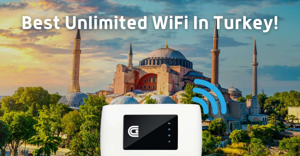 Istanbul: Unlimited WiFi Hotspot in Turkey! - Unlimited 4G/LTE Internet Access