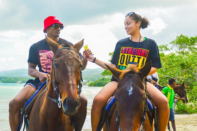 Jamaicas Ocean Horseback Bamboo Raft Adventure and Transport - Tour Inclusions