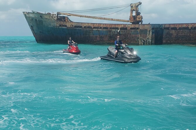 Jet Ski Shipwreck and Private Island Excursion - Discovering the Shipwreck