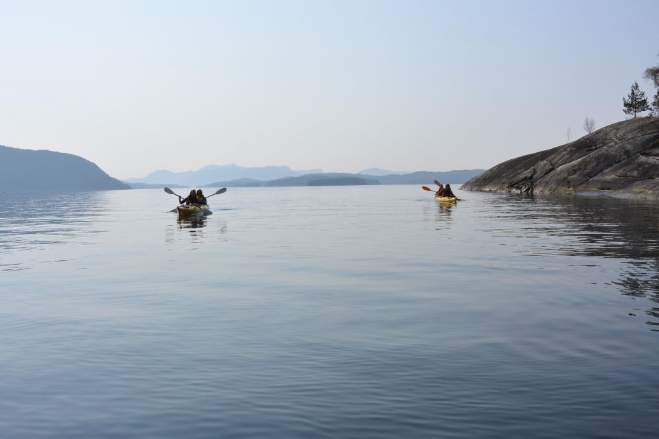 Jørpeland: Guided Fjordtour Kayak - Highlights of the Experience