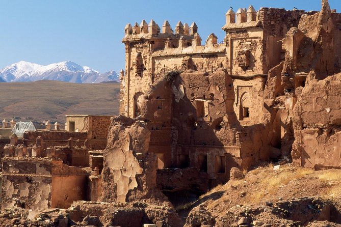 Kasbah Telouet & Kasbah Ait Ben Hadou Marrakech Day Trip - Guide and Included Services