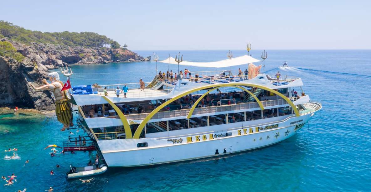 Kemer: Full-Day Boat Trip With Lunch and DJ - Turquoise Waters of the Turkish Riviera