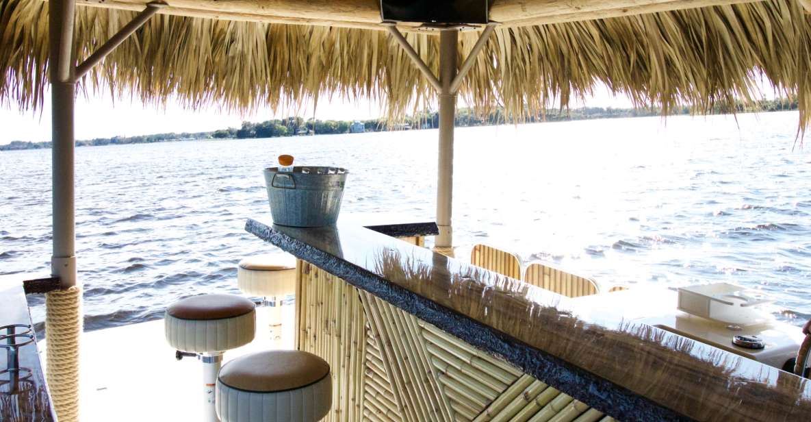 Key West: Private Tiki Bar Party Boat & Mini Sandbar - Boat and Amenities