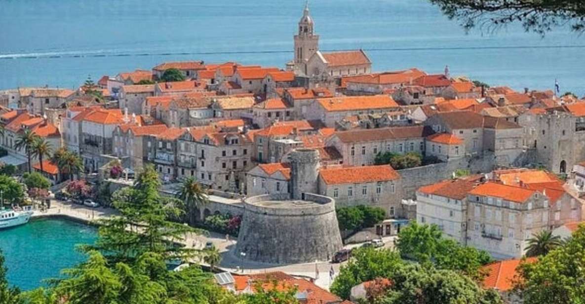 Korcula and Peljesac With Wine Tasting Private Day Trip From - Ston: Fortified City Walls