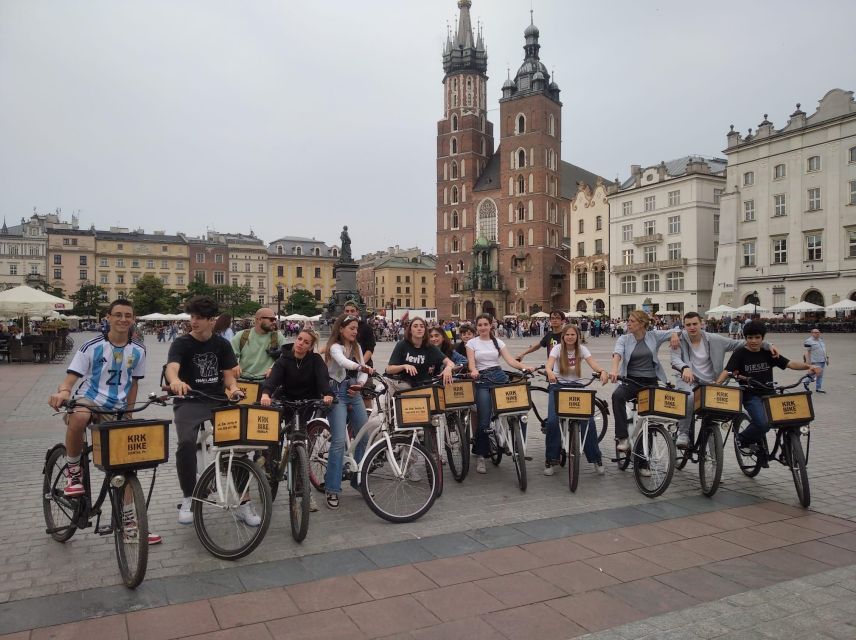 Krakow: 4h Full Tour, Old Town and Jewish Quarter Bike Tour - Experience Highlights