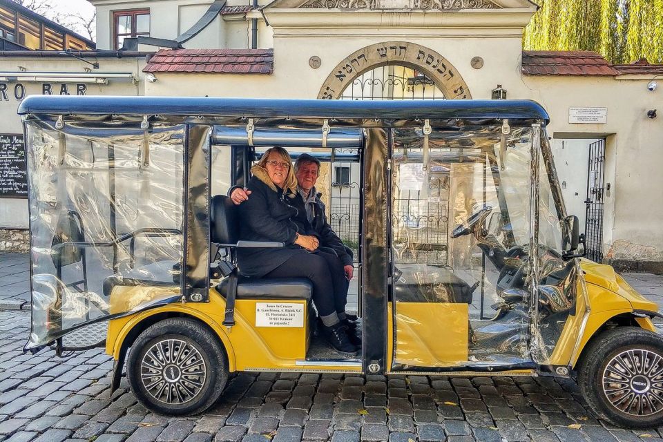 Krakow: Kazimierz by Golf Cart and Schindlers Factory Tour - Tour Experience