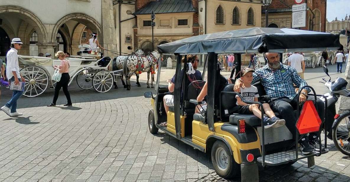 Krakow: Old Town by Golf Cart, Wawel, & Wieliczka Salt Mine - Itinerary Highlights