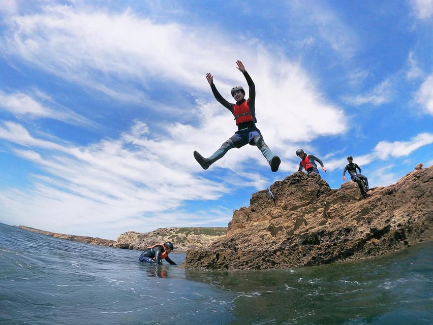 Lagos: Algarve Coasteering and Snorkeling Adventure - Itinerary