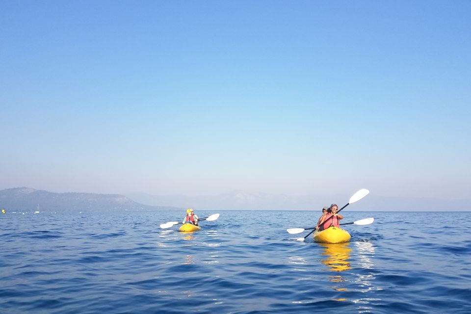 Lake Tahoe: Discover Kayaking or Paddleboarding Tour - Experience Highlights