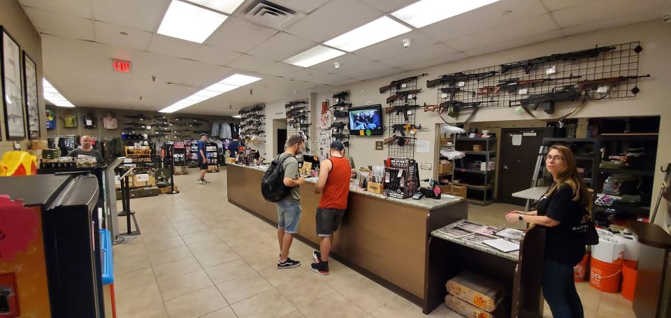 Las Vegas Firearms Shooting Beginner's Adventure - Comprehensive Weapon Selection