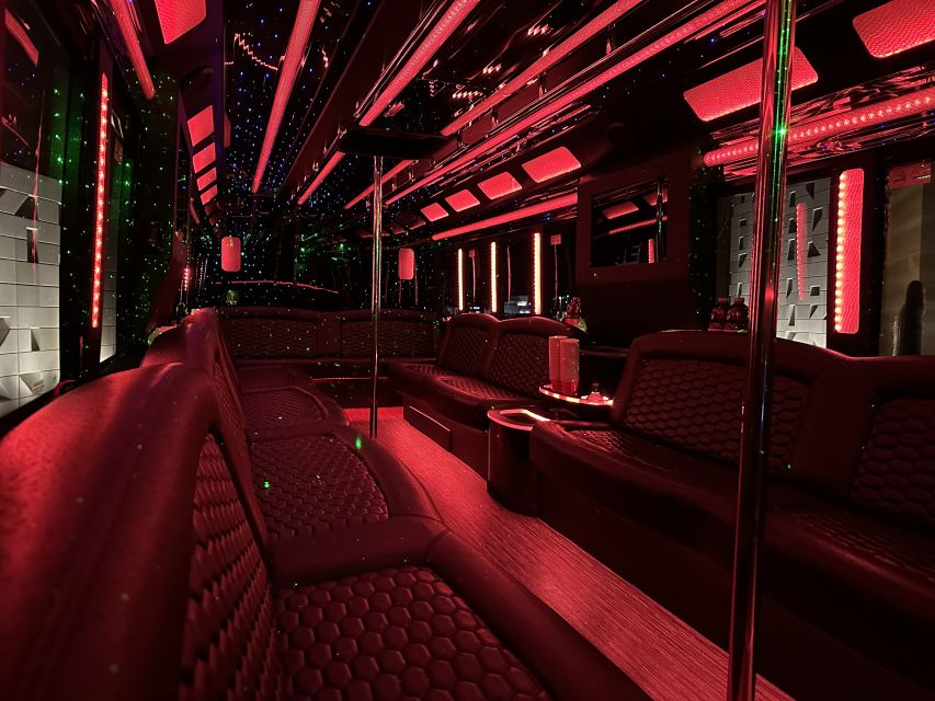 Las Vegas: Party Bus Nightlife Guided Tour - Experience Highlights