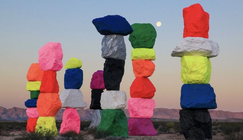 Las Vegas: Private 7 Magic Mountains and Vegas Sign Car Trip - Pricing and Reservations