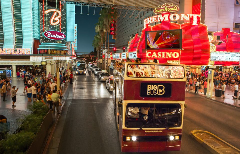 Las Vegas: Sightseeing Night Tour by Open-top Bus - Highlights and Experiences