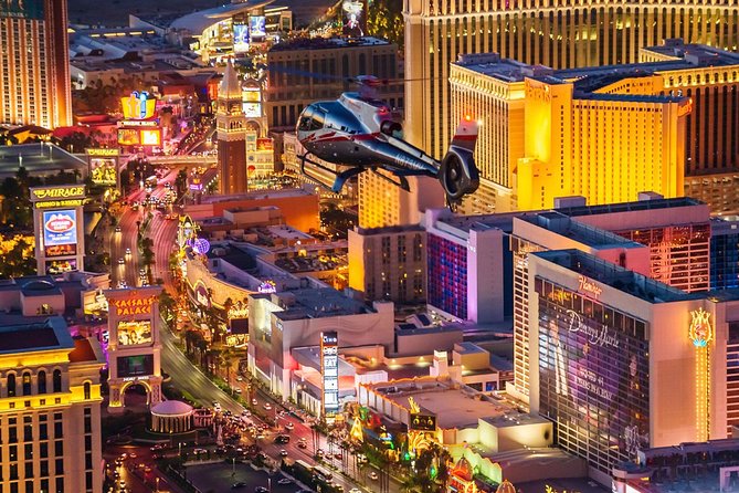 Las Vegas Strip Helicopter Night Flight With Optional Transport - Helicopter Specifications and Safety