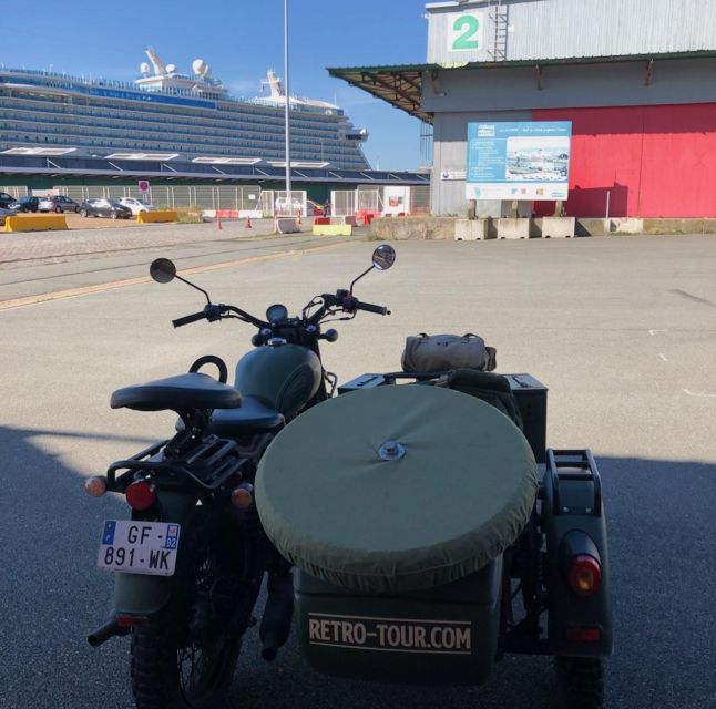 LE Havre: Half-Day Sidecar Tour of Honfleur & Cider Tasting - Pickup and Dropoff