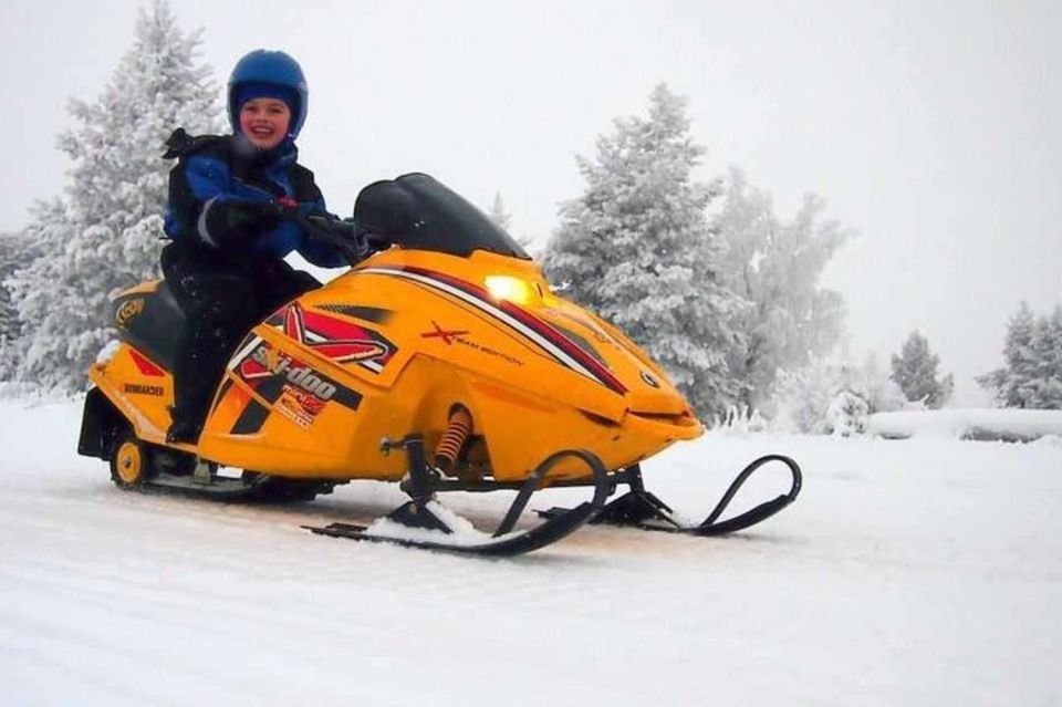 Levi: Lapland Family Snowmobile Safari - Activity Highlights