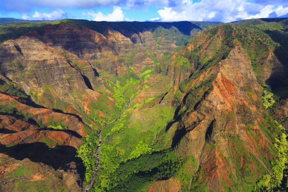 Lihue: Scenic Helicopter Tour of Kauai Islands Highlights - Kauais Verdant Landscape