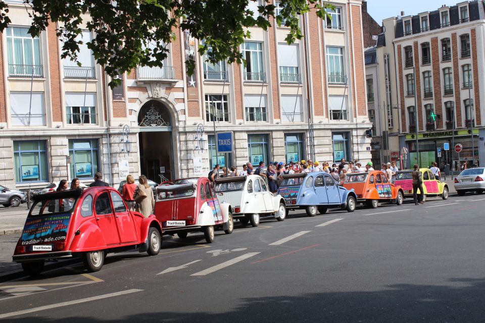 Lille Driving Tour by Convertible Citroen 2CV - Explore Lilles Picturesque Cobbled Streets