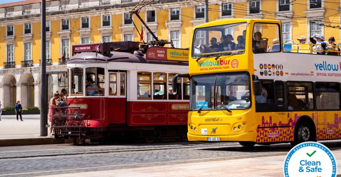 Lisbon 3-in-1 Hop-On Hop-Off Bus and Tram Tours - Tour Highlights