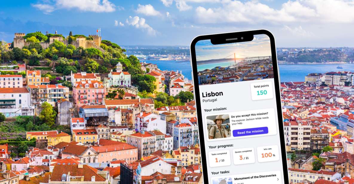 Lisbon: City Exploration Game and Tour on Your Phone - Itinerary Details