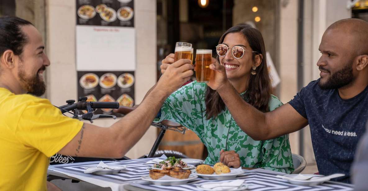 Lisbon: E-Bike Food Tour of Alfama and Old Town - Tour Itinerary