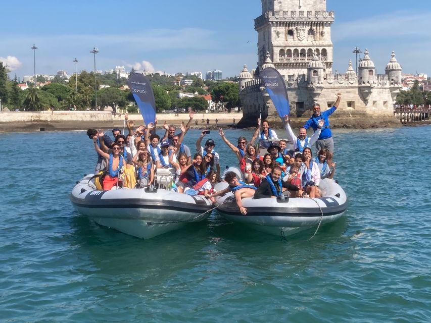 Lisbon: Sunset Speedboat Tour With Complimentary Drink - Itinerary Highlights