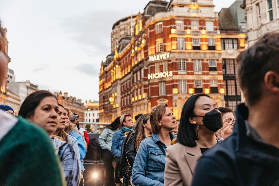 London: London by Night Sightseeing Open-Top Bus Tour - Tour Highlights