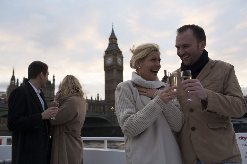 London: River Thames Evening Cruise With Bubbly and Canapés - Witness Stunning City Landmarks