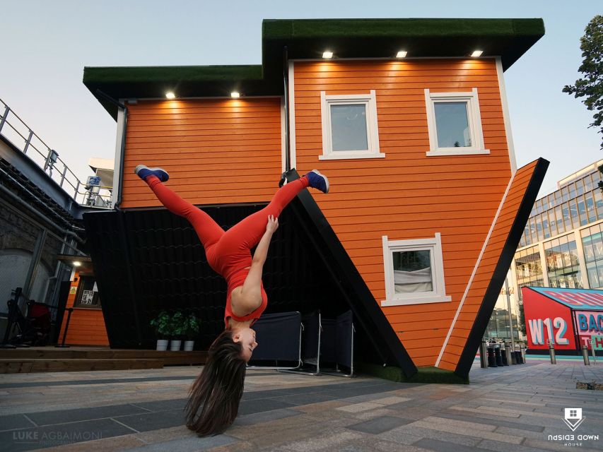 London: Upside Down House Westfield White City Entry Ticket - Experience Highlights