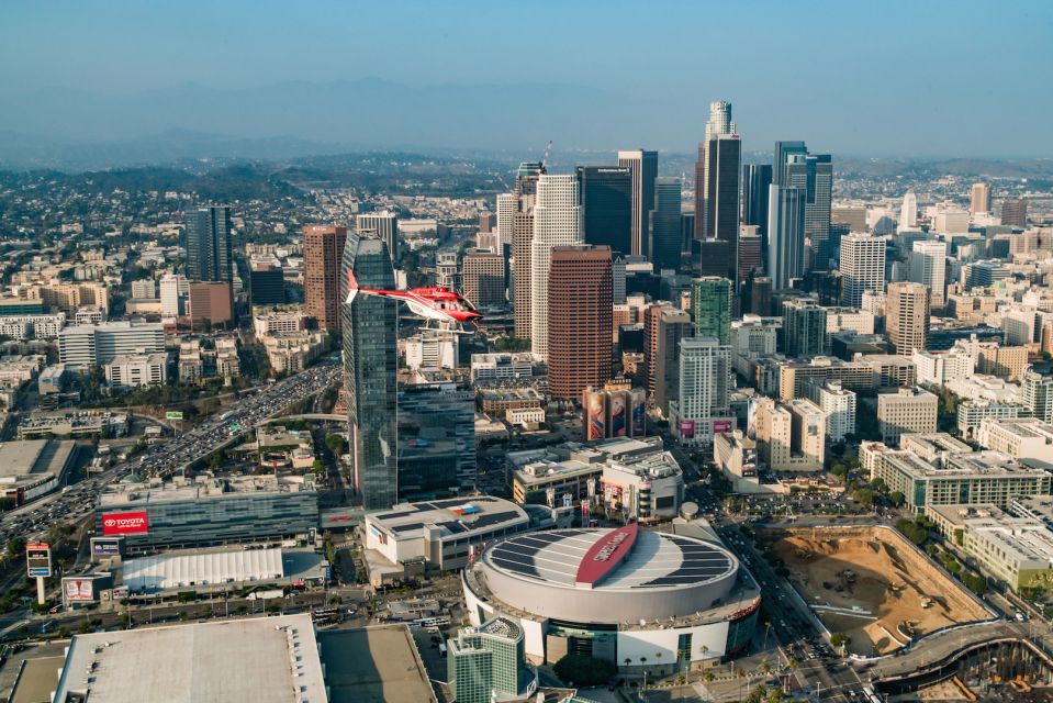 Los Angeles: Downtown Landing Helicopter Tour - Aerial Sightseeing Highlights