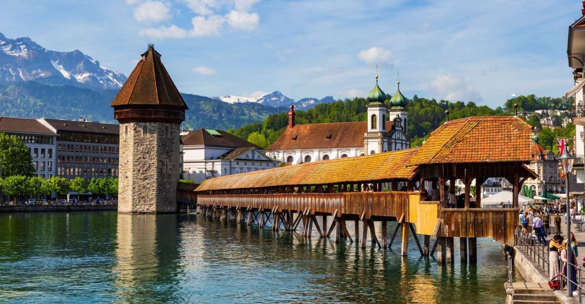 Luzern Elegance: Private City Walk and Panoramic Lake Cruise - The Iconic Chapel Bridge