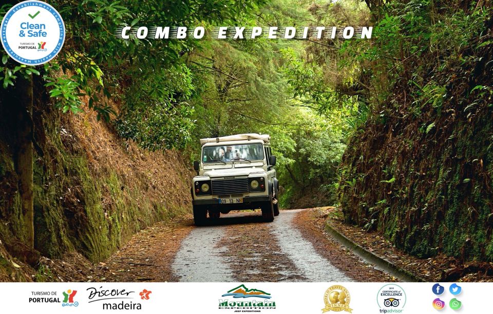 Madeira: Mini-Combo East Challenge: Jeep Safari + Levada - Highlights of the Tour