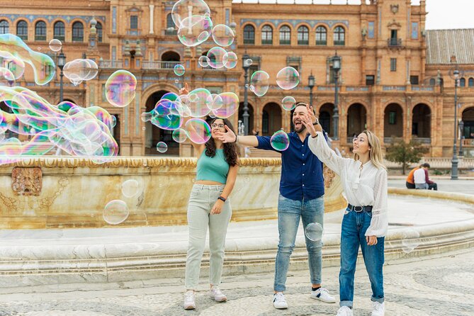 Make Seville Unforgettable: Private Photoshoot at Plaza De España - Premium and VIP Packages