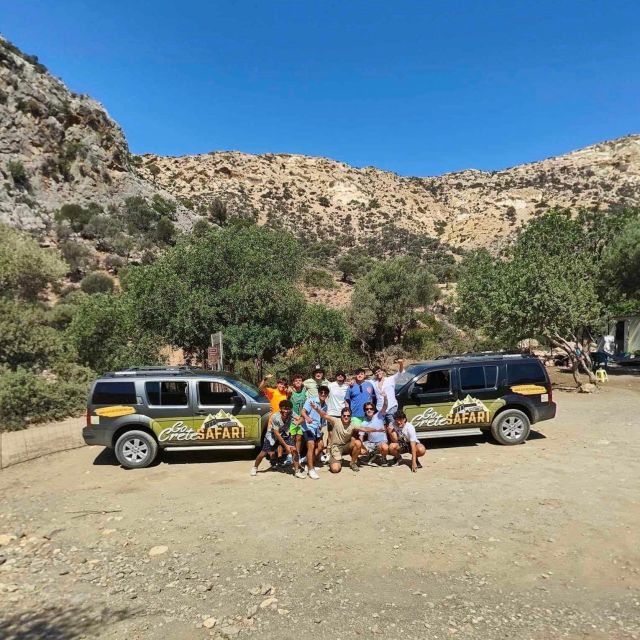 Malia: 4X4 Self Drive Safari Free Pick up & Lunch - Itinerary and Highlights