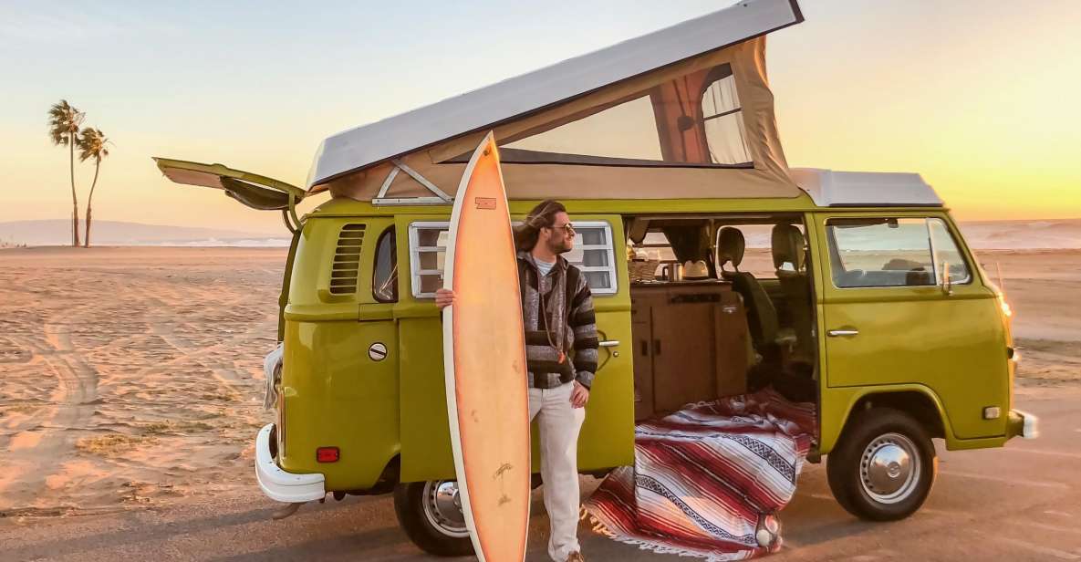 Malibu Beach: Surf Tour in a Vintage VW Van - Vintage VW Campervan Adventure